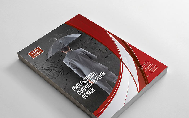 Download Фирменный стиль "Both Side Flyer - Corporate Identity Template" / Both Side Flyer - Corporate Identity Template - Фирменный стиль на тему графика abstract flyer advert advertisement agency agent business clean design conference flyer corporate creative editable template group study illustrator marketing