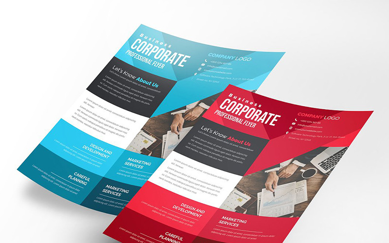 Download Фирменный стиль "Geometric Modern Flyer - Corporate Identity Template" / Geometric Modern Flyer - Corporate Identity Template - Фирменный стиль на тему графика abstract flyer advert advertisement agency agent business clean design conference flyer corporate creative editable template group study illustrator marketing