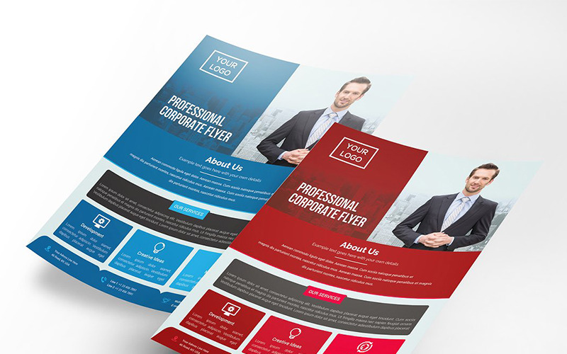 Download Фирменный стиль "Modern Business Flyer - Corporate Identity Template" / Modern Business Flyer - Corporate Identity Template - Фирменный стиль на тему графика a4 abstract flyer advert advertisement agency agent business clean design conference flyer corporate creative editable template group study illustrator marketing