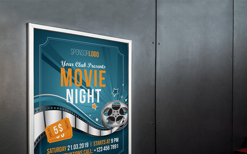 Movie Flyer Poster - Corporate Identity Template