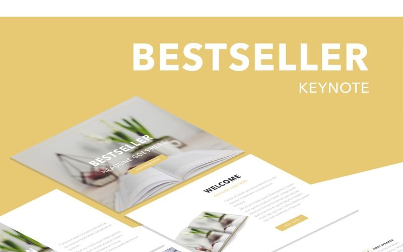 Bestseller - Keynote sablon