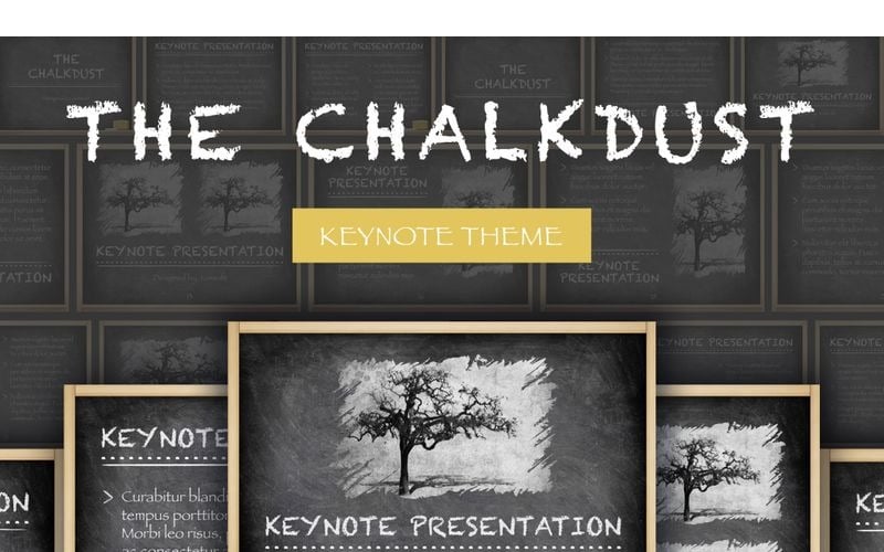 Chalkdust - Keynote-Vorlage