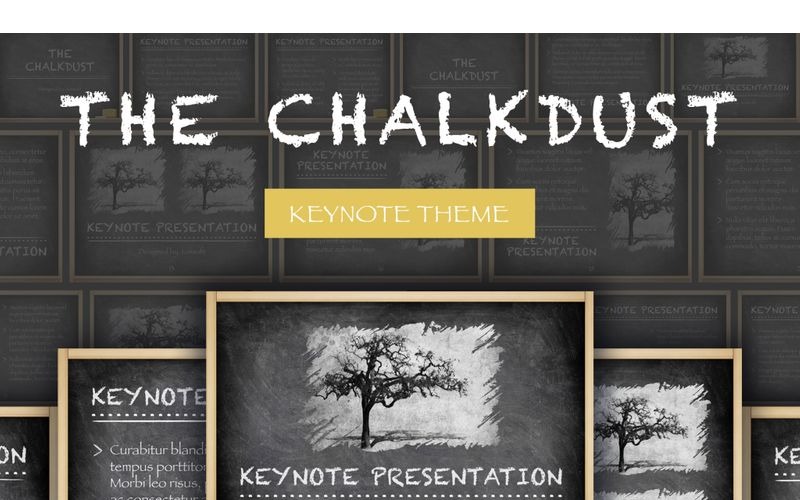 Chalkdust - Modello di Keynote