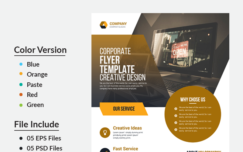 BDBL Business Flyer - Corporate Identity Template