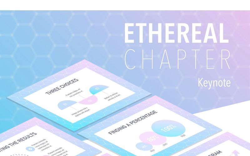 Capitolo etereo - modello di Keynote