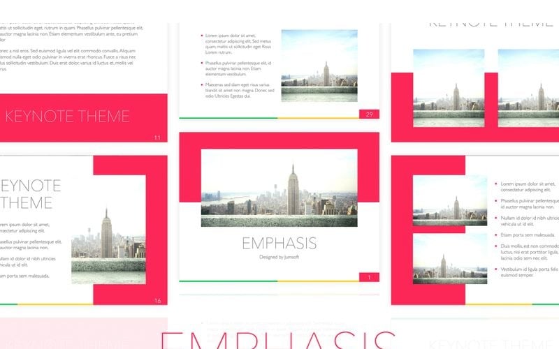 Emphasis - Keynote template