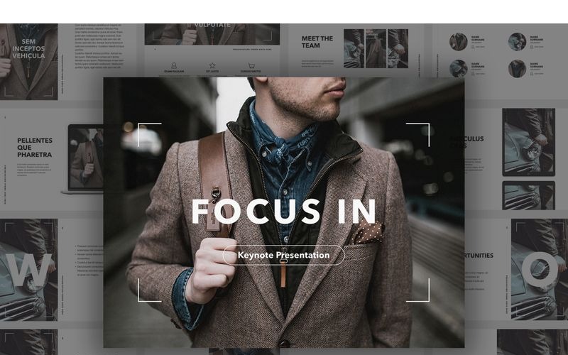 Focus In - Keynote-Vorlage