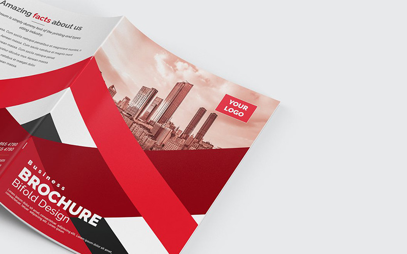 Download Фирменный стиль "Geometric Bifolfd Brochure - Corporate Identity Template" / Geometric Bifolfd Brochure - Corporate Identity Template - Фирменный стиль на тему графика abstract agency bi-fold brochure bifold blue business clean company profile corporate creative creativity fold gradient green market marketing modern multipurpose