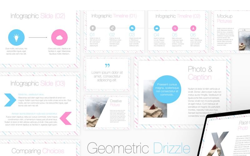 Geometric Drizzle - Keynote mall