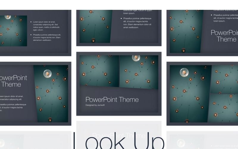 Look Up PowerPoint template
