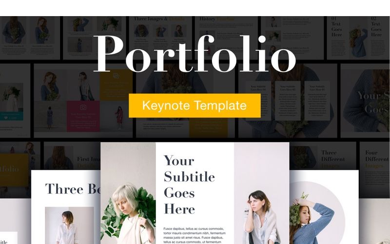 Portfolio - Keynote-Vorlage