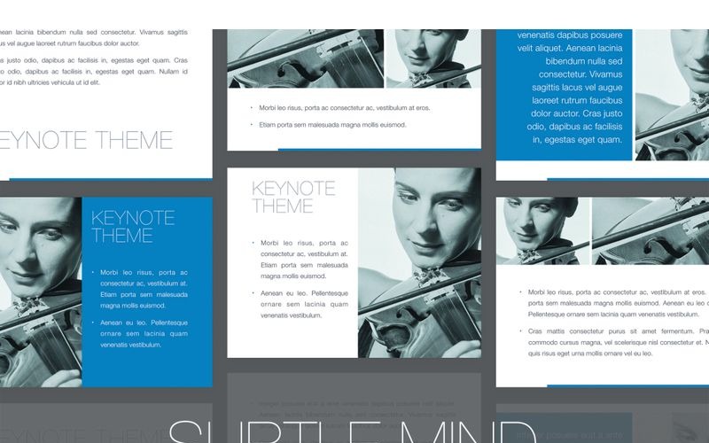 Subtle Mind - Keynote template