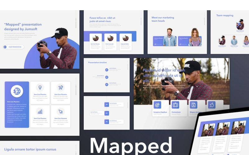 Toegewezen PowerPoint-sjabloon