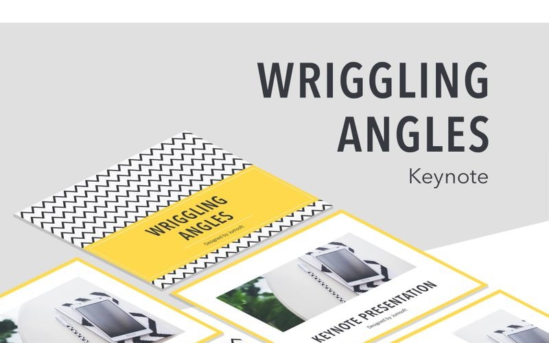 Wriggling Angles - Keynote-sjabloon