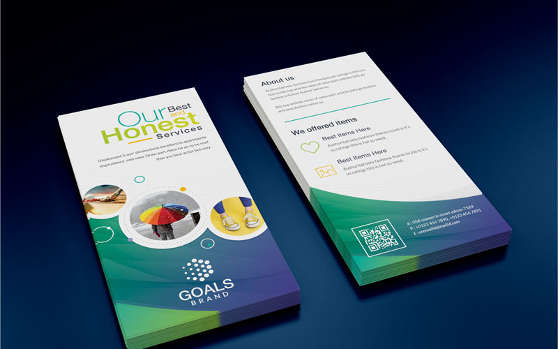 Download Фирменный стиль "Blue Color DL Flyer Design - Corporate Identity Template" / Blue Color DL Flyer Design - Corporate Identity Template - Фирменный стиль на тему графика print dl flyer template gift card bundle all in one trifold giftcard resume corporate creative corporate id studio photo multimedia