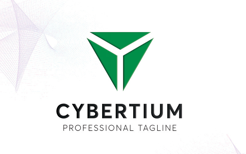 Cybertium Logo šablona