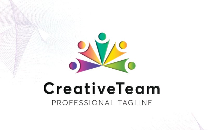 Modèle de logo CreativeTeam
