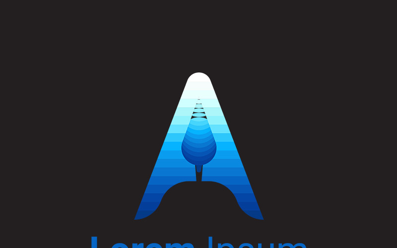 Szablon Logo litery