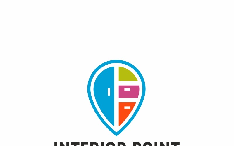 Download Шаблон логотипа "Interior - Furniture Store Logo Template" / Interior - Furniture Store Logo Template - Шаблон логотипа на тему графика bed dark orange decorative furniture shop store home design interior studios lamp modern sofa vector logo