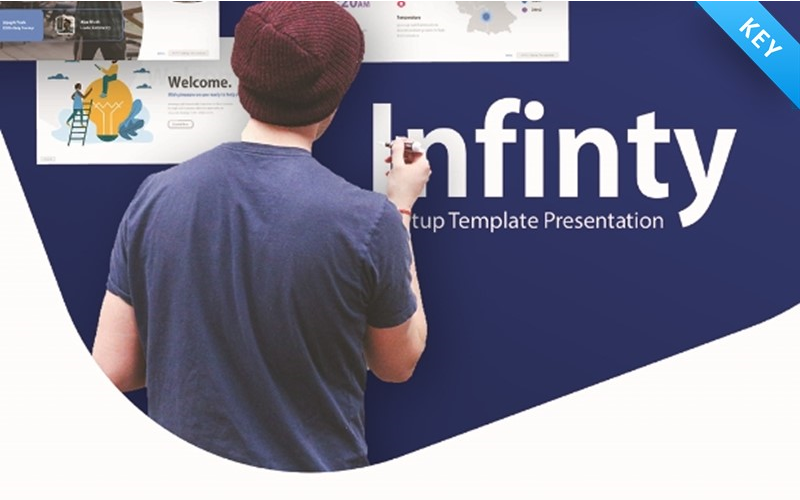 Презентация Infinity Start Up - шаблон Keynote