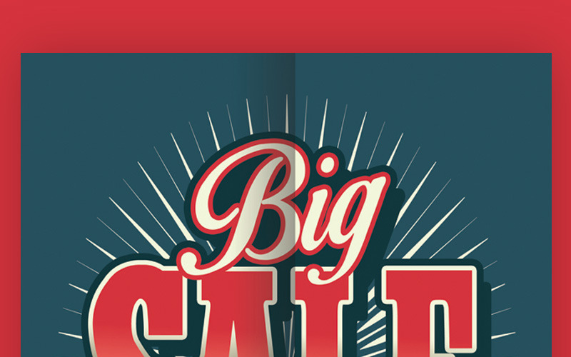 Download Фирменный стиль "Big Sale Retro Style - Corporate Identity Template" / Big Sale Retro Style - Corporate Identity Template - Фирменный стиль на тему графика advert advertisement americn comic commerce discount full color garage pop art post print ready product promotion retro rusty sale style