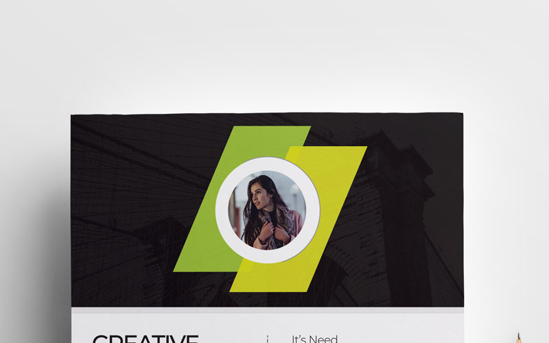 Download Фирменный стиль "Brand - Creative & Business Flyer Vol_ 38 - Corporate Identity Template" / Brand - Creative & Business Flyer Vol_ 38 - Corporate Identity Template - Фирменный стиль на тему графика flyer corporate corporate creative flyer travel business card card liflet computer internet stationery id kit blue hi-quality official symple green