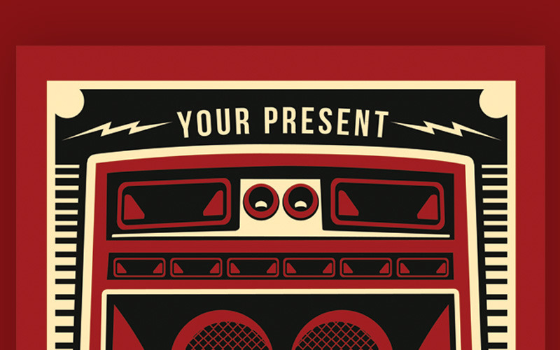 Download Фирменный стиль "Indie Rock Sound Vintage Style - Corporate Identity Template" / Indie Rock Sound Vintage Style - Corporate Identity Template - Фирменный стиль на тему графика amplifier band battle of the bands concert fest festival gig indie flyer rock indienight indieweek music nightclub obey red sound