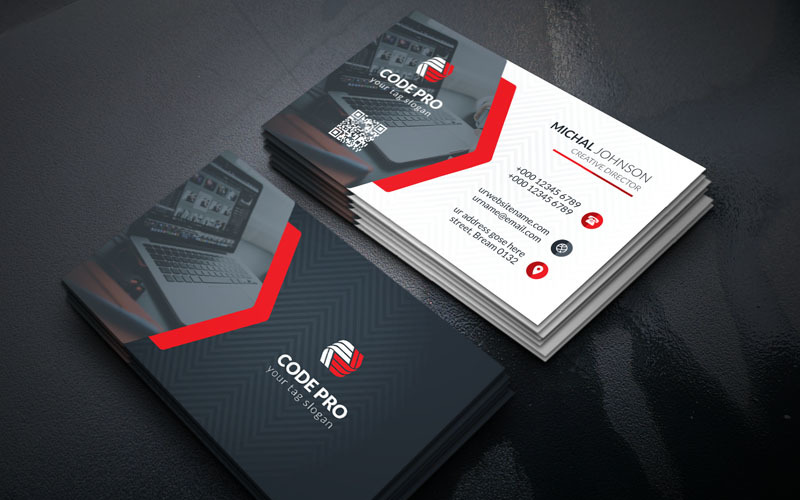Download Фирменный стиль "Red Color Business Card - Corporate Identity Template" / Red Color Business Card - Corporate Identity Template - Фирменный стиль на тему графика corporate business card printing bundle event ticket postcard flyer trifold creative corporate web hi-quality studio