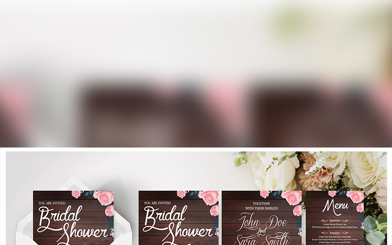 Download Фирменный стиль "Rustic Wooden Wedding Suite - Corporate Identity Template" / Rustic Wooden Wedding Suite - Corporate Identity Template - Фирменный стиль на тему графика creative docx information card menu microsoft word minimal minimalist ms psd template rsvp rustic save the date set shower invitation