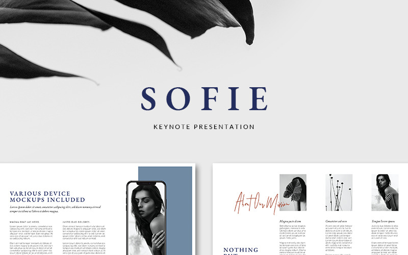 SOFIE - šablona Keynote