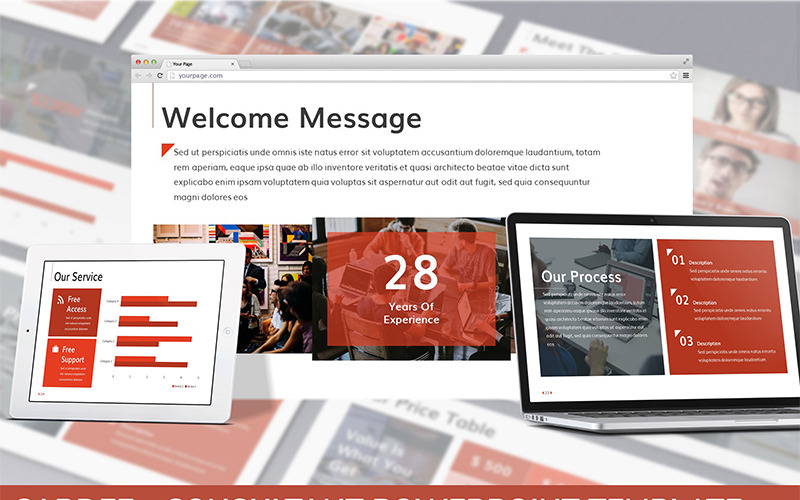 Cardee - Modello PowerPoint consulente