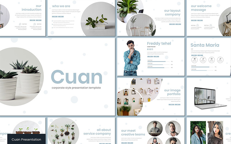 Cuan PowerPoint template