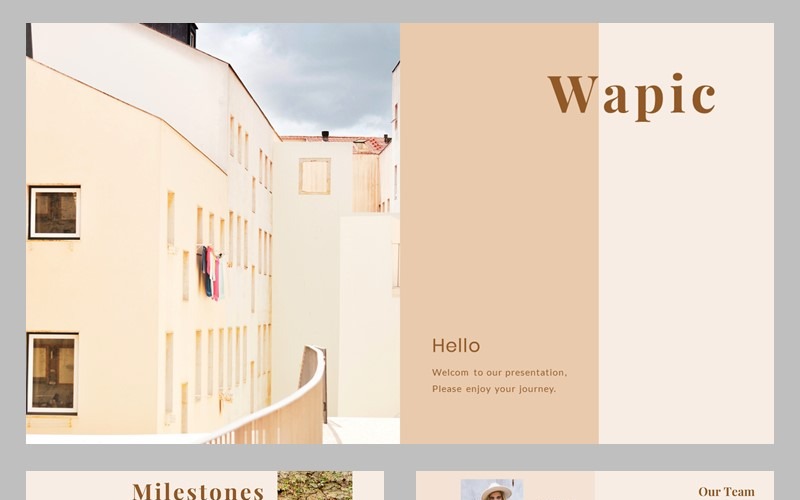 Modello di PowerPoint Wapic