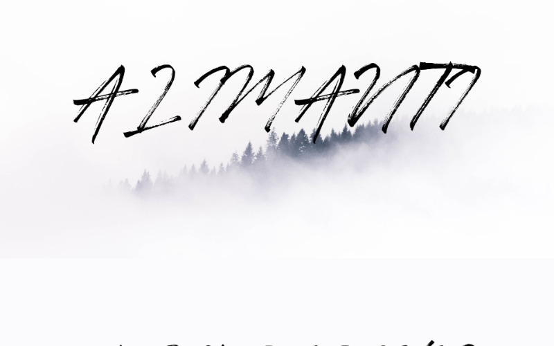 Download Шрифт "ALIMANTI Font" / ALIMANTI Font - Шрифт на тему графика font logo business presentation graphics typography