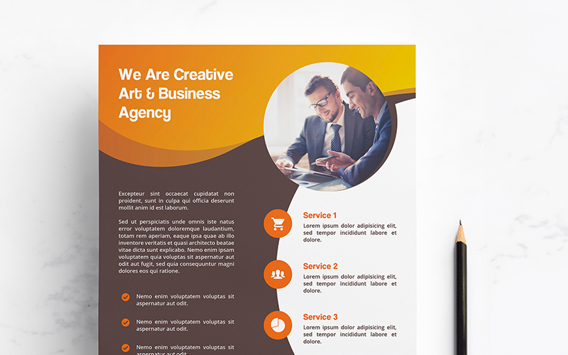 Download Фирменный стиль "Creative Flyer - Corporate Identity Template" / Creative Flyer - Corporate Identity Template - Фирменный стиль на тему графика flyer,agency,flyer,business,community,company,corporate,creative,creativity,eps,experience,innovation,layout,marketing,marketplace,modern,multipurpose,print,ready,professional