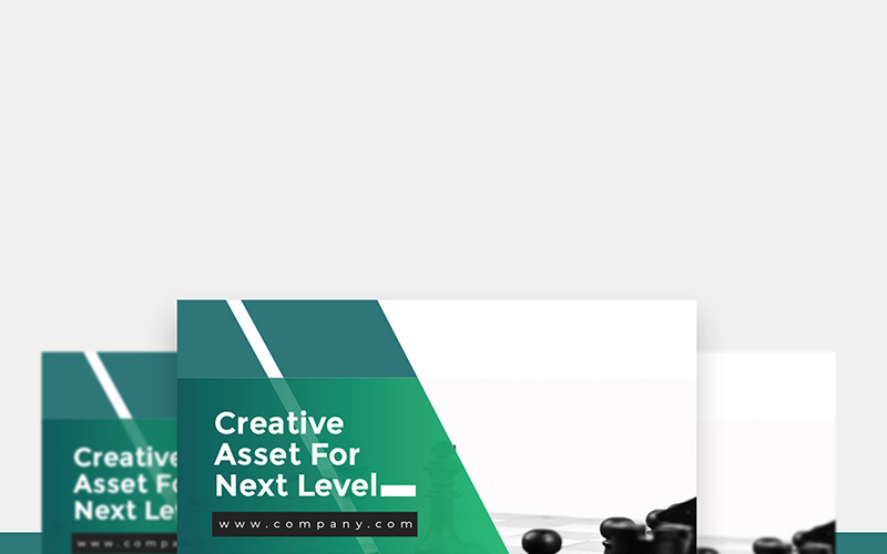 Creative Modern Vector Design Flyer Concept - Corporate Identity Template