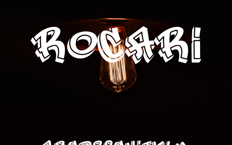 Download Шрифт "ROCARI Font" / ROCARI Font - Шрифт на тему графика font typography logo business presentation