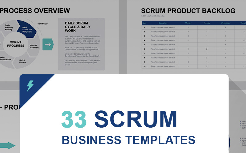 Scrum模型Google幻灯片