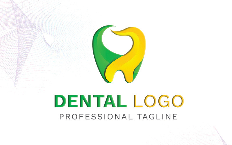 Download Шаблон логотипа "Dental Logo Template" / Dental Logo Template - Шаблон логотипа на тему графика brand business dent dental care dentist dentistry doctor family health healthy logo medical natural orthodontic save smile tooth vector