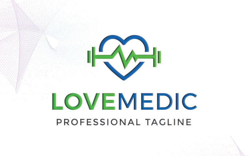 LoveMedic Logo şablonu