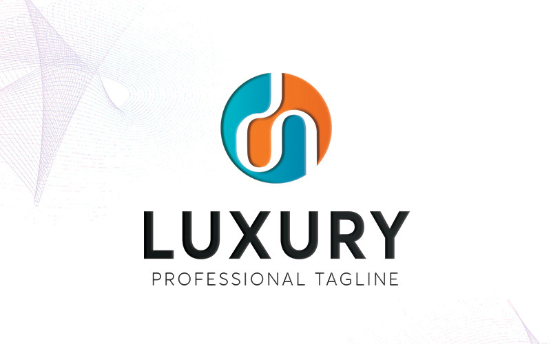 Download Шаблон логотипа "Luxury Logo Template" / Luxury Logo Template - Шаблон логотипа на тему графика abstract abstraction colorful colourful concept curve elegant l logo luxury modern motif motion pattern power powerpoint round shape shine shiny