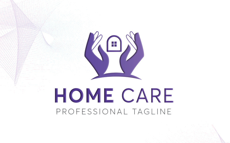 Modello di logo di HomeCare