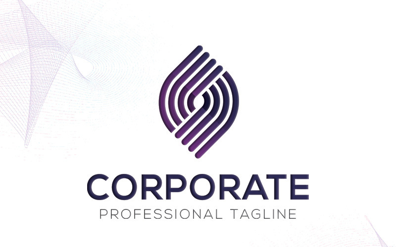 Modelo de logotipo corporativo