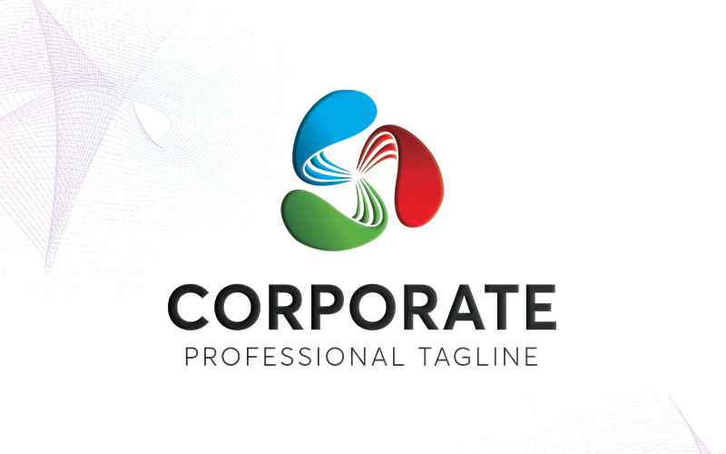 Modelo de logotipo corporativo
