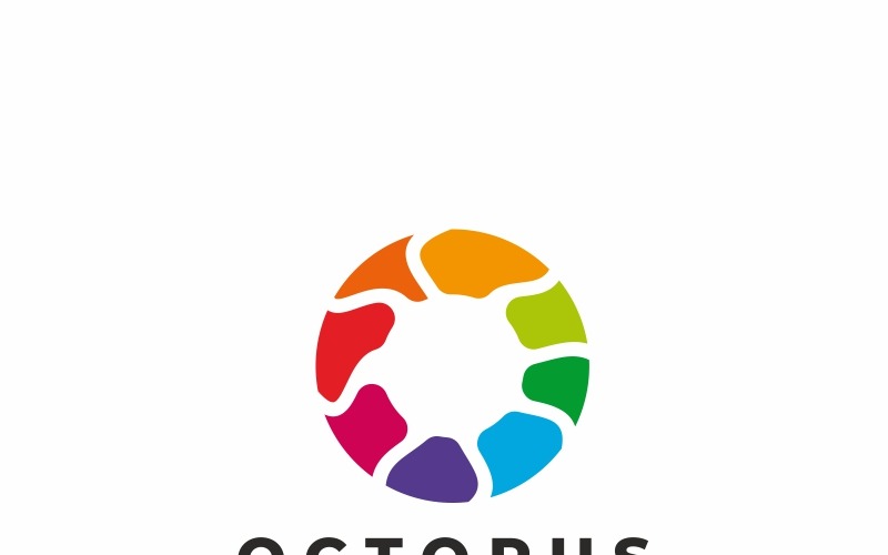 Download Шаблон логотипа "Octopus Creative Logo Template" / Octopus Creative Logo Template - Шаблон логотипа на тему графика art arts audio coding computer creative design studio drak food fun monster network octopus sea seafood smart objects sound squid