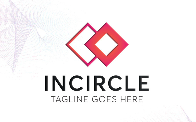 Шаблон логотипа Incircle