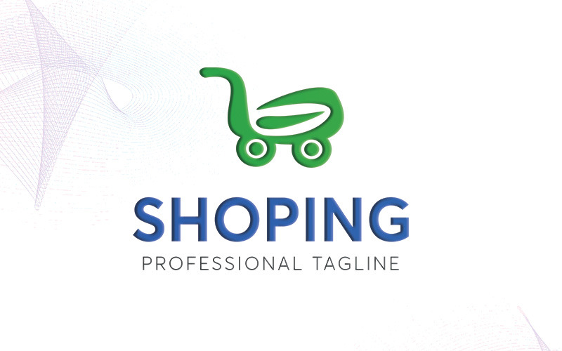 Shoping Logo sjabloon