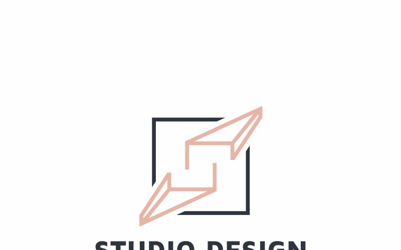 Studio Design S briefsjabloon Logo