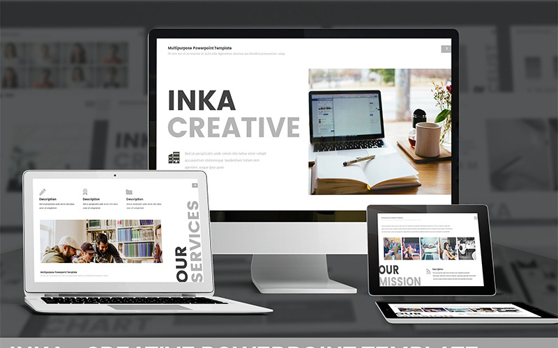 Inka - Modèle PowerPoint créatif