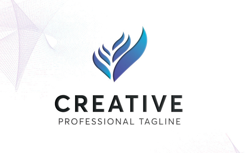 Kreativ logotypmall